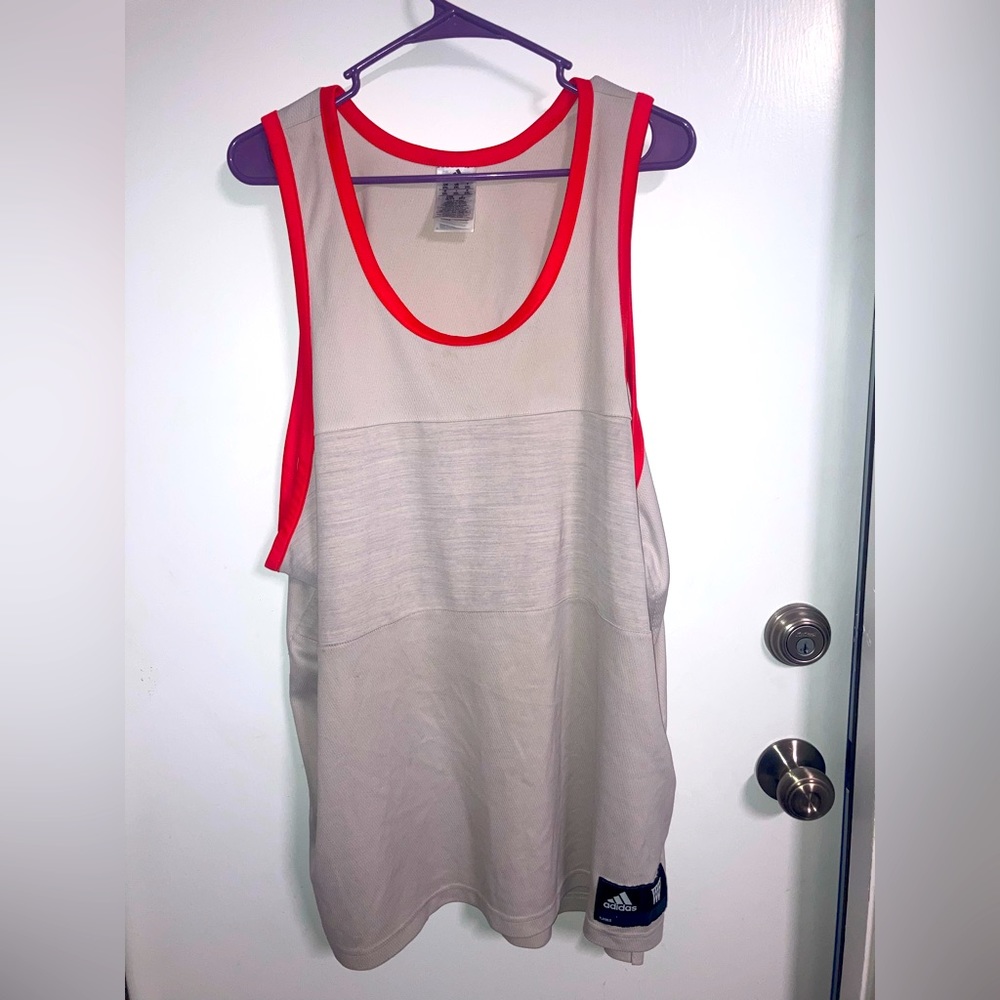 Excellent Condition Adidas Basketball Jersey Style Tank Top